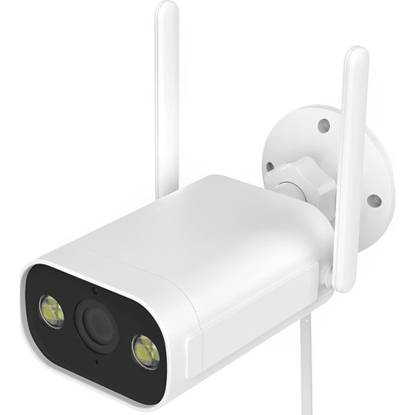 CAMARA IP EXTERNA MOES WCM-JD-T1-EU  3MP NIGHT VISION MOTION DETECTION IP65 TUYA WHITE